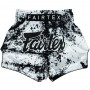 Fairtex BS1948 "Grunge" Шорты Тайский Бокс White